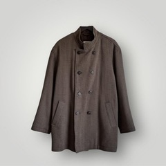 GEORGES RECH  ウール　ダブル　ピーコート　ダブルコート　ツイードの画像