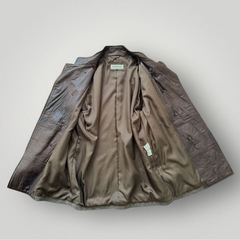 GEORGES RECH  ウール　ダブル　ピーコート　ダブルコート　ツイードの画像