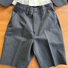 お正月　発表会　スーツ110センチの画像