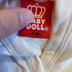 BABYDOLLワンピース♡110の画像