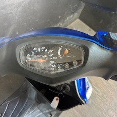 ★支払総額8.2万円★定休日なし！いつでも現車確認可能です！ スズキ アドレスV125G 青 CF4EA 人気のV125！ Gタイプ！ サイスタ付き！ バッテリー新品！の画像
