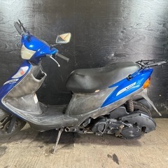 ★支払総額8.2万円★定休日なし！いつでも現車確認可能です！ スズキ アドレスV125G 青 CF4EA 人気のV125！ Gタイプ！ サイスタ付き！ バッテリー新品！の画像