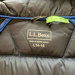 L.L.Bean キッズ ダウンジャケット 150-160（14-16）美品の画像