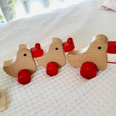 【2万相当ドイツ製知育おもちゃ】一歳知育玩具こだわり6点モンテッソーリポーネルンド公文の画像