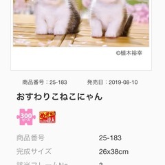 300ピースパズルの画像