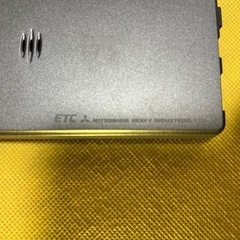 MITSUBISHI ETC車載器 アンテナ分離型 音声 MOBE-400の画像