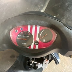 ★支払い総額3.3万円★関東圏内即日配送可能！SYM KAZE50  4スト、集中キー！バッテリー新品！シートオプショナー！の画像