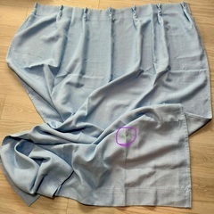 カーテン2枚＋共布タッセル2枚の画像