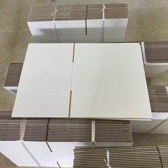 梱包材　ダンボール　80サイズ白　20枚の画像