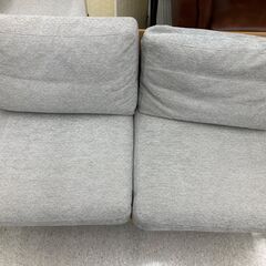 KEYUCA (ケユカ) 2.5人掛けソファー 幅:約150㎝ ナチュラル×グレー LIFⅡの画像