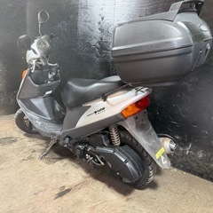 ★支払総額7.8万円★関東圏内即日配送可能！ 全車走行テスト済みです！ スズキ アドレスV125 シルバー CF4EA 人気のV125！　サイスタ付き！ リアボックス付き！ 通勤、通学に♪の画像