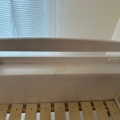 組み立て式シングルベッドの画像