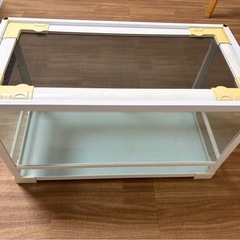 【小動物用ケージ】パンテオン　ホワイト　ＷＨ６０３５（６０．５×３０．５×３５ｃｍ）　の画像