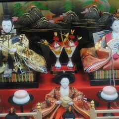 [1819J ]雛人形　おひなさま　桃の節句　3段飾り　喜月作　の画像