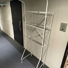 ニトリ　洗濯機ラック　ランドリーラック　スチールラック　収納の画像