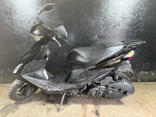 ★支払総額7.8万円★激安バイク続々入荷中！ 買取、下取り可能です！ スズキ アドレスV125S 黒 CF4MA 人気のV125！　Sタイプ！ サイスタ付き！ セキュリティアラーム付き！ ちょっとした足に♪