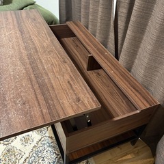 【無料】昇降式(リフトアップ)テーブル／引き取り限定の画像