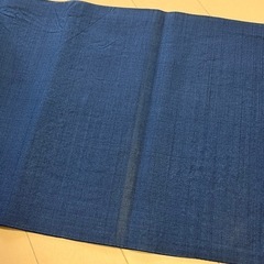 袋帯、紺色の画像