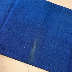 袋帯、紺色の画像