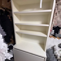 オーダーメイド収納棚（引き出しキャスター付き）3点／引き取り限定 の画像