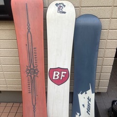 スノボ　親子4枚セットの画像