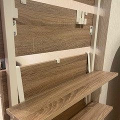 パーテーション　収納
ラックの画像
