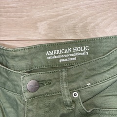 アメホリ　カーゴパンツ（緑）の画像