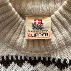 古着　ニット セーター ハイネックの画像