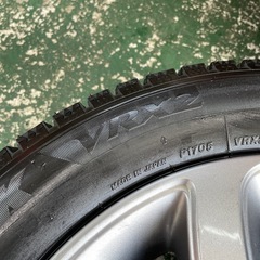 １５５／６５Ｒ１４　　ブリヂストン　ＶＲＸ２新品　中古品アルミホイール　４本セット　の画像