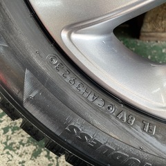 １５５／６５Ｒ１４　　ブリヂストン　ＶＲＸ２新品　中古品アルミホイール　４本セット　の画像