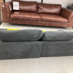 2人掛けソファー グレー オルゾンの画像