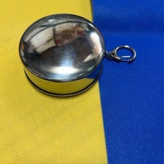 ステンレス式折りたたみカップの画像