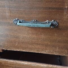 アンティーク 物入れ  ２段 譲ります 12月21日までの画像