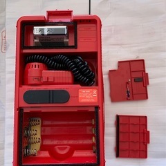 【中古】ユニペックス　ワイヤレスマイク／スピーカー美品の画像