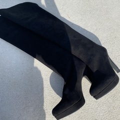 サンダル、ロングブーツの画像