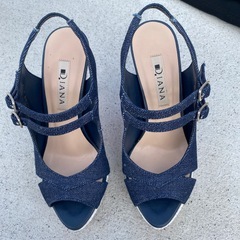 サンダル、ロングブーツの画像