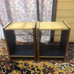 ⭐️カラーボックス4点(3点)、マガジンラックのセットです🤲の画像