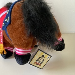 サラブレッドコレクション】 ふわふわBIGぬいぐるみ　フォーエバーヤング　競馬の画像
