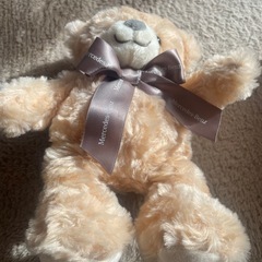 メルセデス・ベンツ ぬいぐるみ ベージュの画像