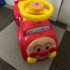 アンパンマンカー　乗用玩具 足けり 車 メロディ付きの画像