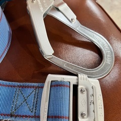 藤井電工　胴ベルト型 Mサイズ ロックリトラ 巻取式 ブルー 墜落制止用器具　の画像