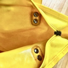 12/29まで⭐︎MARK JACOBS マークジェイコブス　トートバッグ　イエロー　外ポケット付きの画像