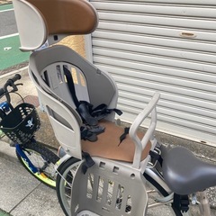 【即乗りOK】子供乗せ自転車｜後ろチャイルドシート・前カゴ付きの画像