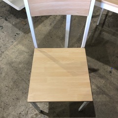 コーナン　2人掛けテーブル、イスの画像