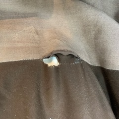 【100円】無印良品　体にフィットするソファ　ビーズクッション　ビーズソファ　人をダメにするクッション　の画像