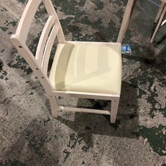 2人掛けテーブル、イスの画像