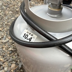 10kgLPガスボンベ 空容器　未使用新品の画像