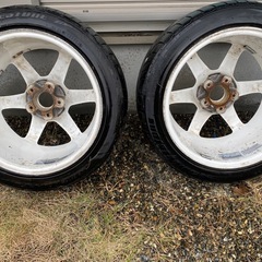 RAYS TE37 8.5J 30 114.3 2本　の画像