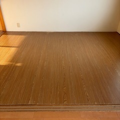 フローリングマット　6畳　中古の画像
