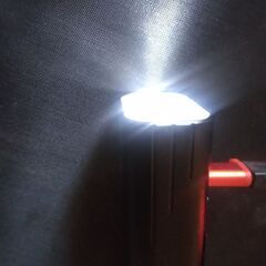 23日まで　自転車ライト　未使用の画像